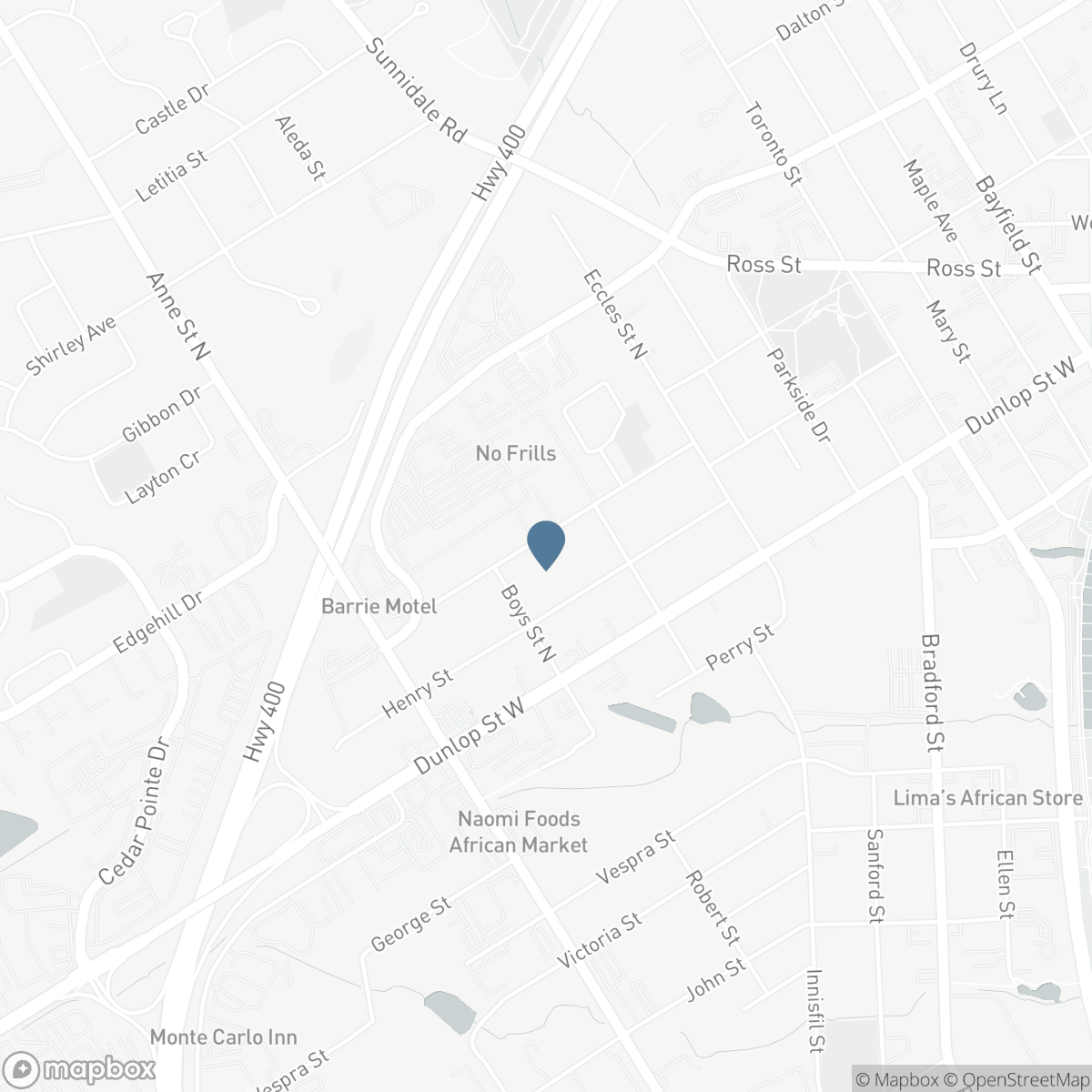 65 DONALD STREET, Barrie, Ontario L4N 1E5